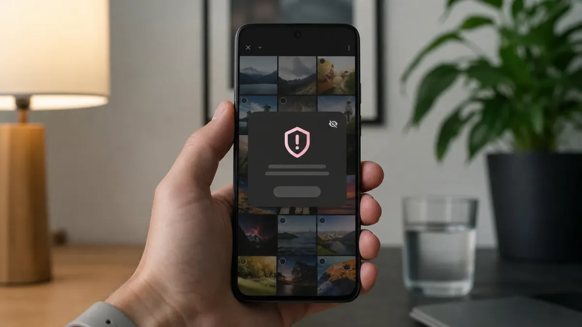 Android'in fotoğraf seçicisine hassas içerik uyarısı gelebilir haberi için görsel