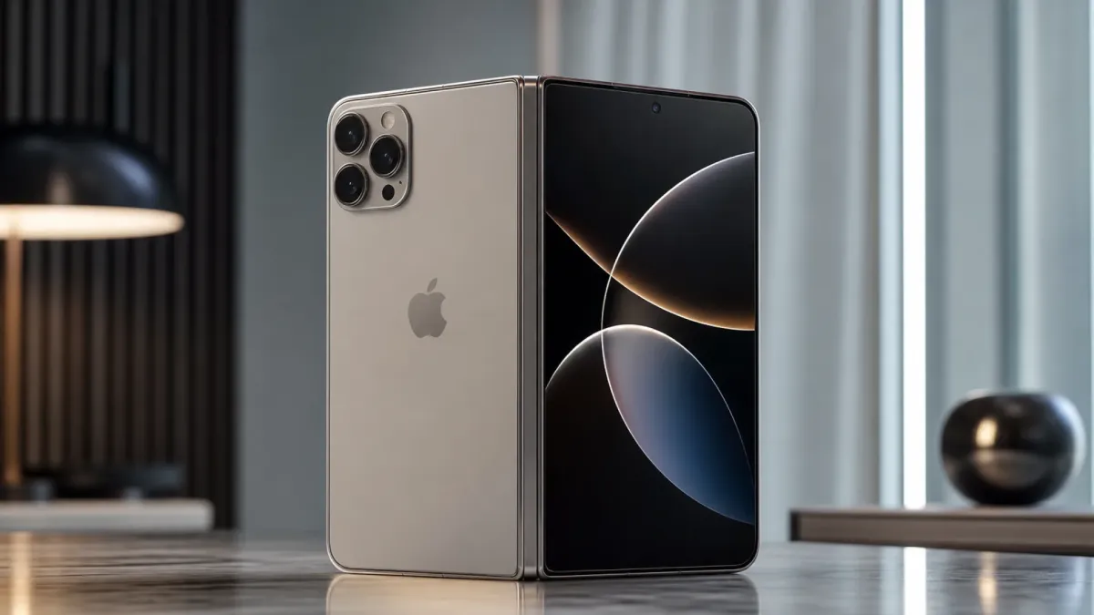 Apple’ın iPhone Duo’su, Galaxy Z Fold 8’e doğrudan rakip oldu haberi için görsel