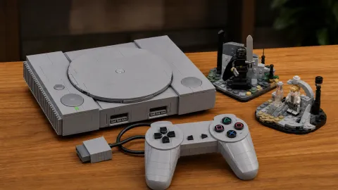 İlk PlayStation için LEGO seti duyuruldu haberi için görsel