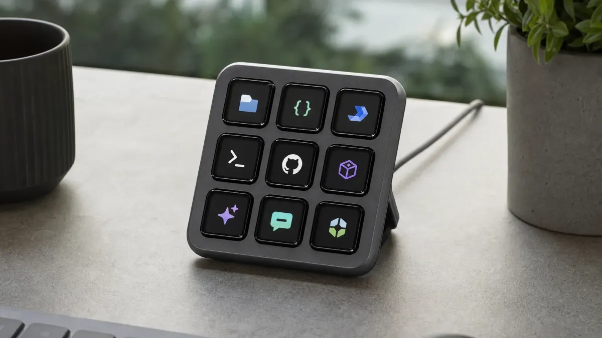 Logitech MX Keypad duyuruldu: AI ve kodlama için 99,99 dolar haberi için görsel