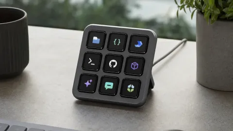 Logitech MX Keypad duyuruldu: AI ve kodlama için 99,99 dolar haberi için görsel