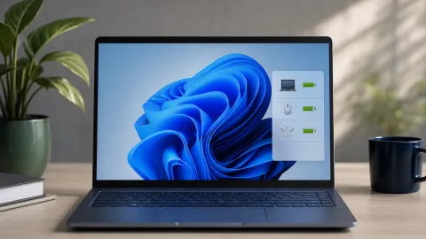 Windows 11'e bağlı cihazların pilini gösteren yeni widget geliyor haberi için görsel