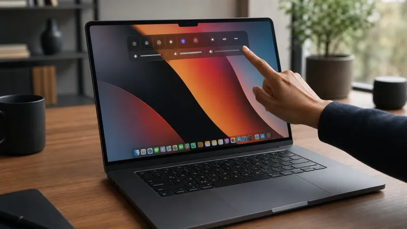 Apple, dokunmatik ekranlı MacBook Pro dönemini başlattı haberi için görsel