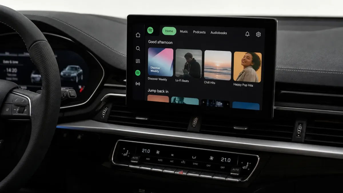 Audi, bazı modellerine telefonsuz Spotify desteği getirdi haberi için görsel